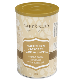 Türk Kahvesi - Caffe Rino - Damla Sakızlı - 250 GR